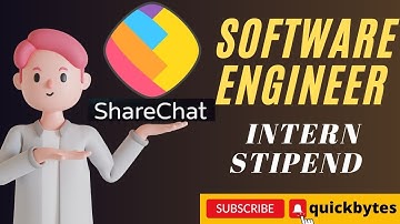 #sharechat software Engineer intern stipend #quickbytes #internship #sde