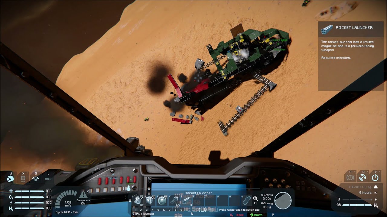 Space Engineers - PIP indicator without lock