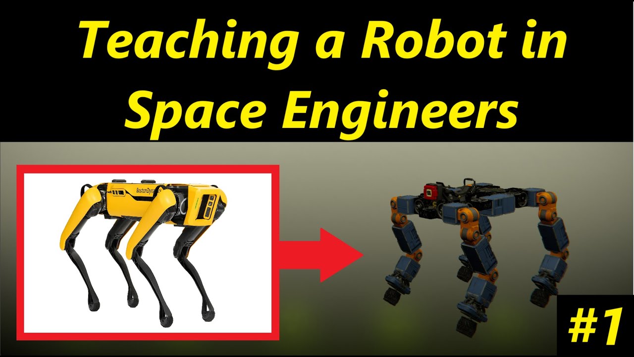 Teaching a Mech in Space Engineers | AI Controlled AUTONO-MECH - YouTube