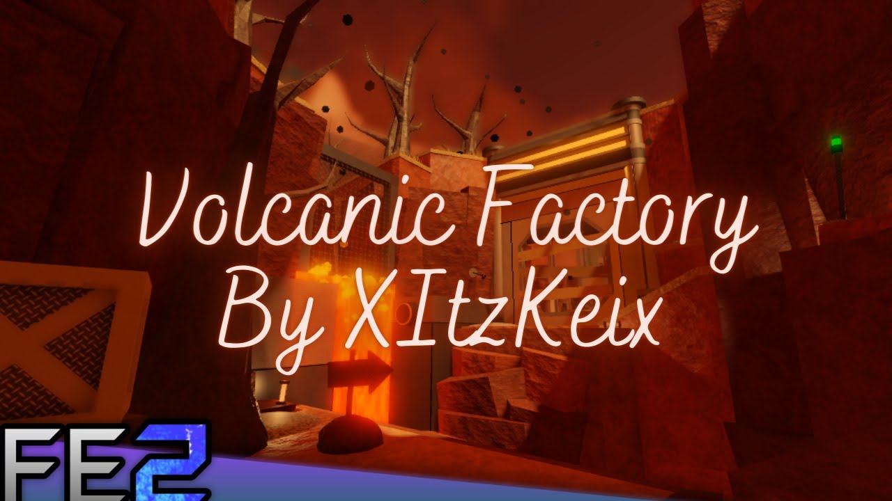 Volcanic Factory [Insane] | Flood Escape 2 Community Maps - YouTube