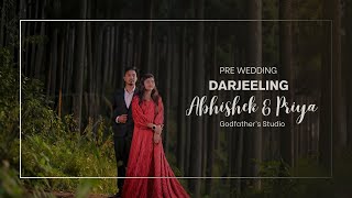 Darjeeling Pre Wedding Teaser Abhishek Priya Godfathers Studio