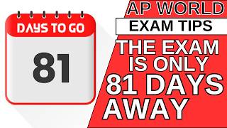 81 DAYS UNTIL THE AP WORLD HISTORY EXAM #apworld  #apworldhistory    #apexams #apworldhistoryreview