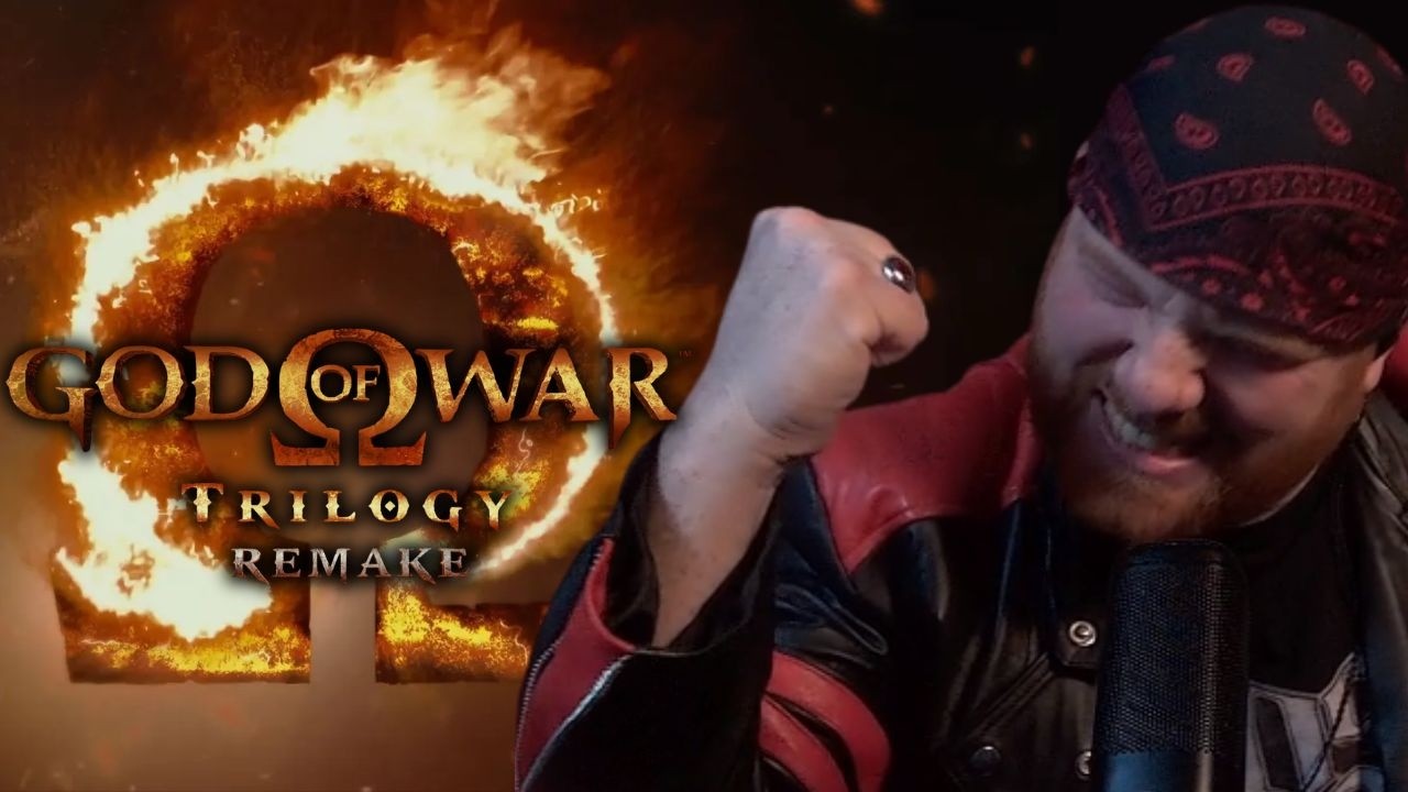 Krimson KB Reacts - GOD OF WAR TRILOGY REMAKE??!?!! + Sons of Sparta