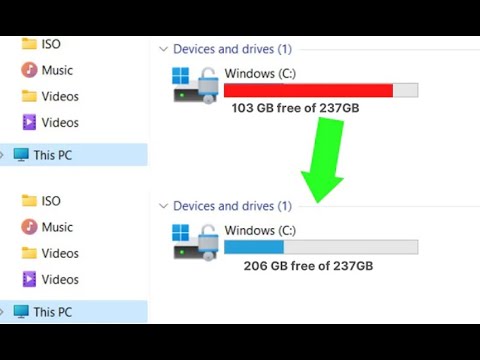How to FREE Up Disk Space on Windows - YouTube