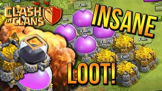 Save Your Loot - Town Hall 8 Farming Base Coc Th8 Best Base Layout 2015