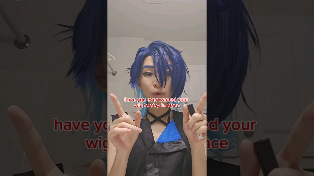Ever wonder how cosplayers keep their wigs looking perfect? #cosplay #cosplayer