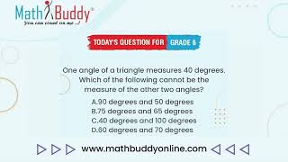 Math Practice Problem Grade 6 Question 270