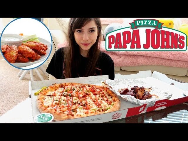 PAPA JOHNS MUKBANG class=