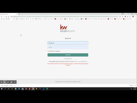 KW Connect Login and Live Calendar