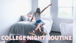 COLLEGE NIGHT ROUTINE 2021 (productive + realistic + vlog style)
