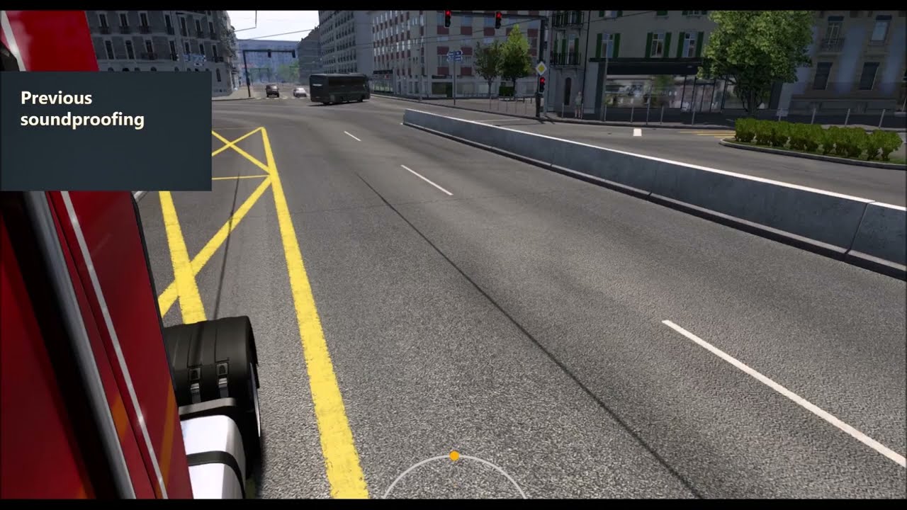 ETS2 Mod | Vanilla vs Previous soundproofing mod comparison