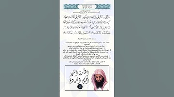 سورة الزلزلة كاملة برواية حفص عن عاصم بصوت القارئ الشيخ أنس العمادي