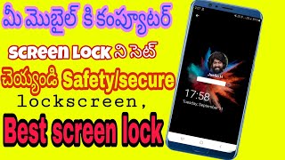 Best lockscreen App/Mac lockscreen for android/secure and safety lockscreen apk. screenshot 1