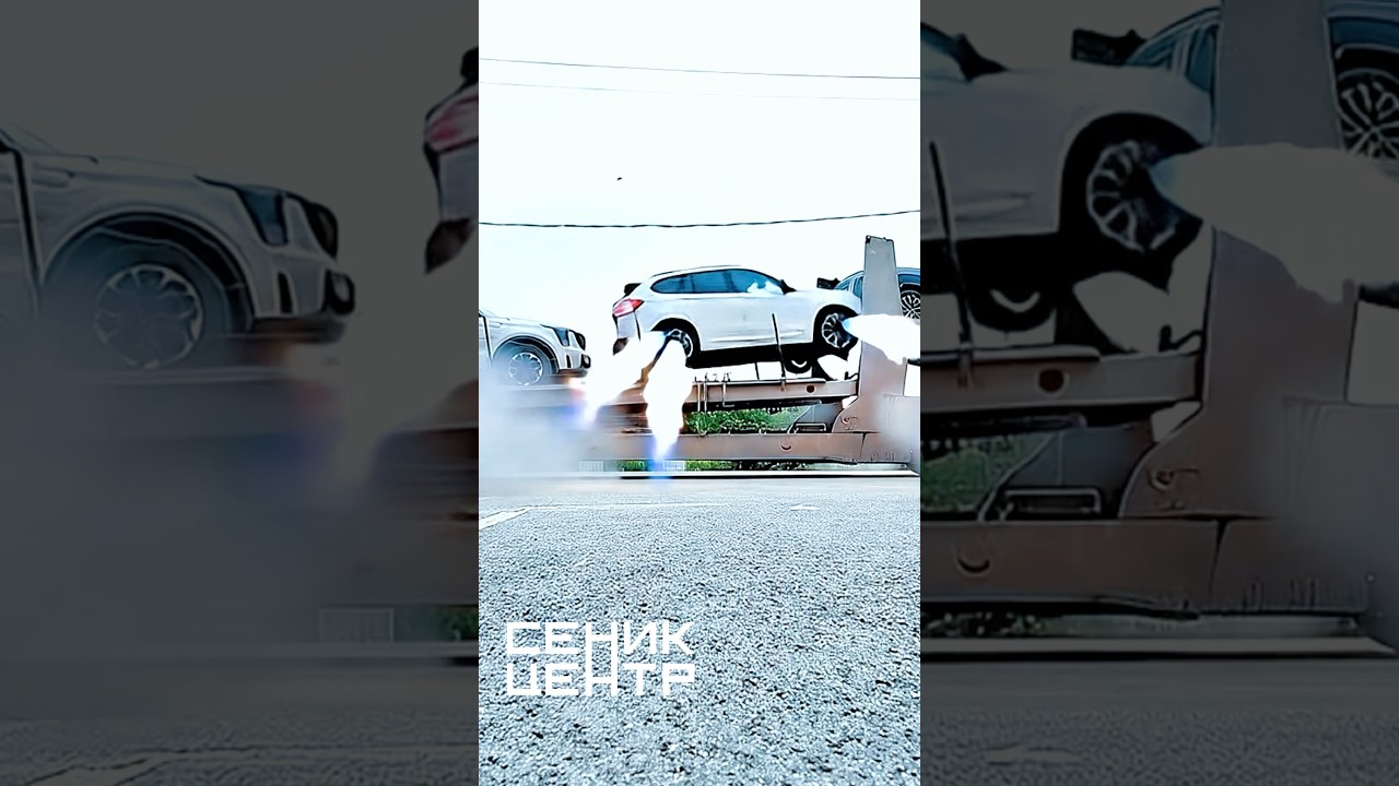 BMW X1 самостоятельно разгружается . 