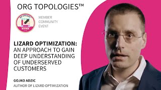 Celebrity Gojko Adzic: Why Organizations Optimize the Wrong Things (Lizard Optimization) Wealth