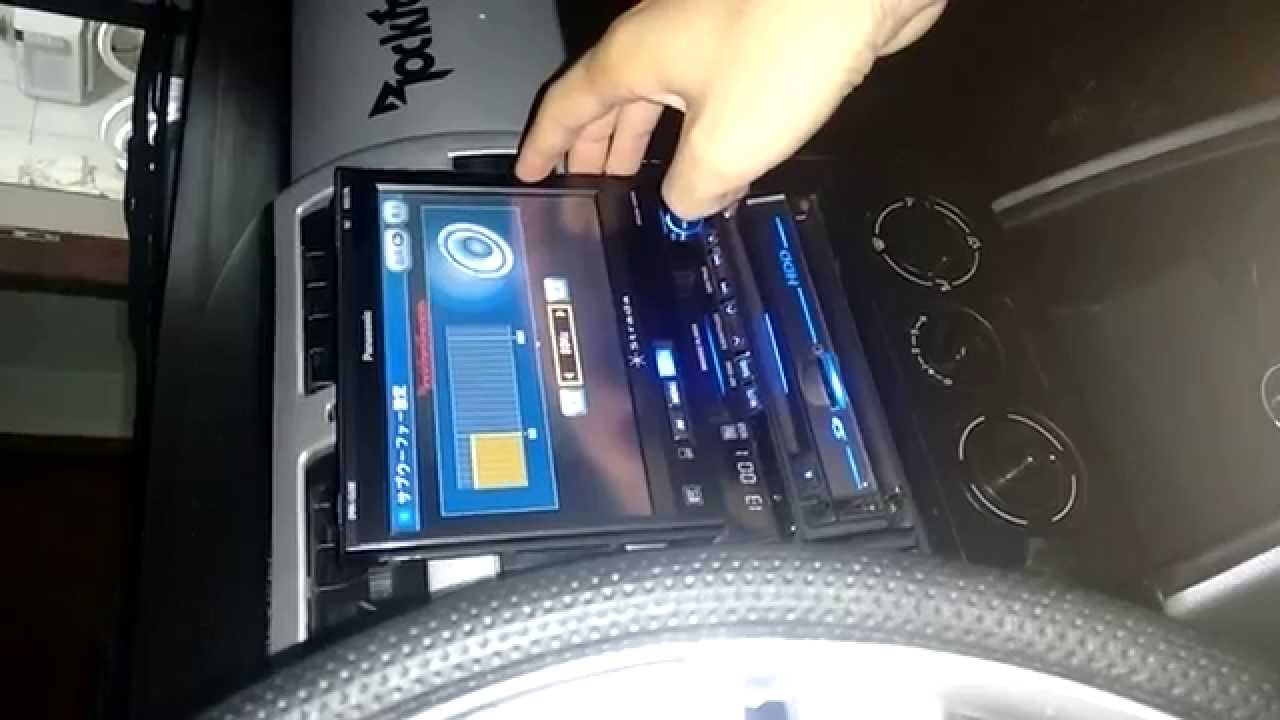 Panasonic Strada cn-hds950 - YouTube