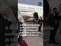 Il Presidente della Repubblica Sergio Mattarella è arrivato all’aeroporto di Nizza in occasione dell