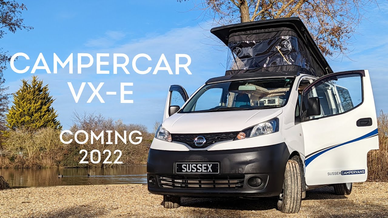 small petrol campervan