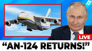 This Russia An-124 Aircraft is Coming Back - No one expected (LIVE)
