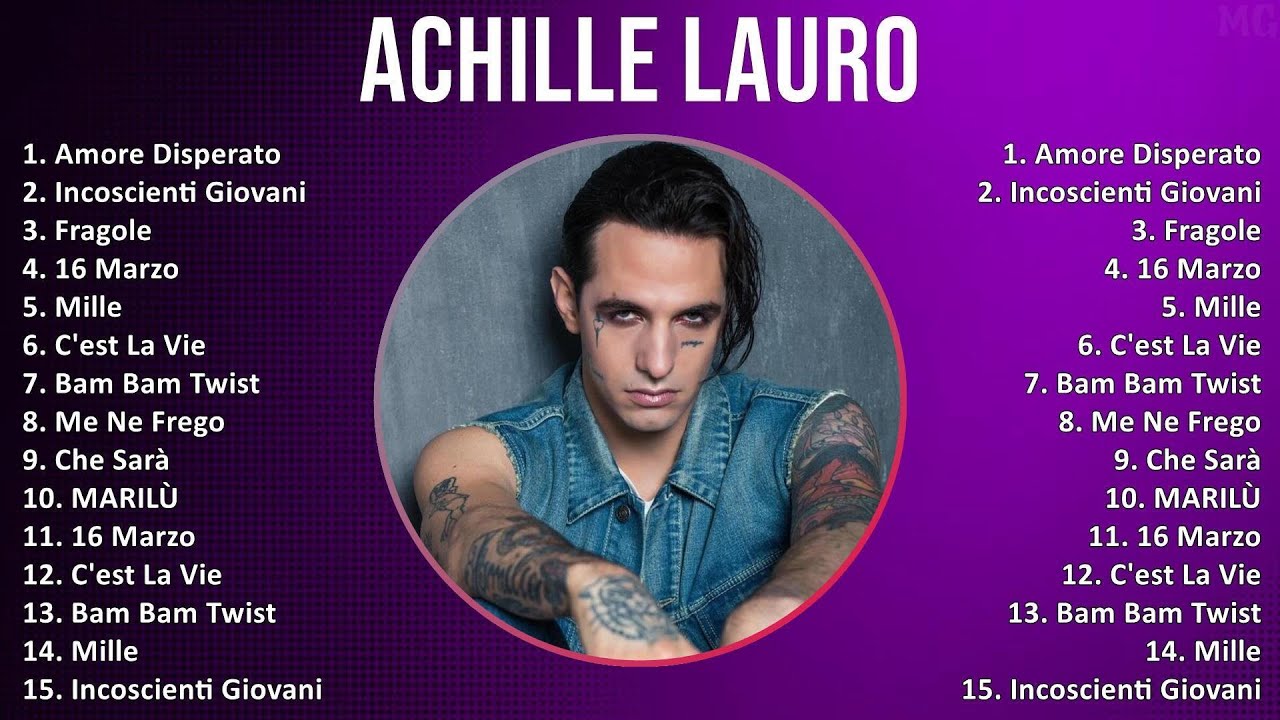testi achille lauro - amore disperato