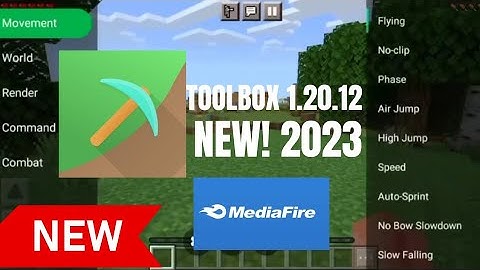 MINECRAFT PE 1.20.12 TOOLBOX! (NEW) |2023|