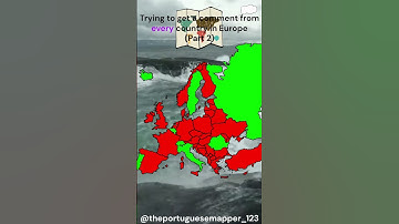 Trying to get a comment from every country in Europe