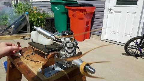 ENYA 90-4C Nitro 4 Stroke Test Run