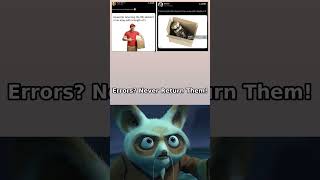 Errors? Never Return Them!