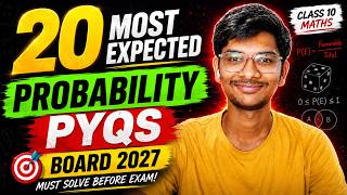 20 Probability Pyqs In 15 Minutes | Class 10 Maths Telugu