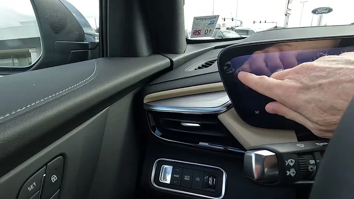 How To Adjust The 2025 Buick Enclave Head-Up Display (HUD)