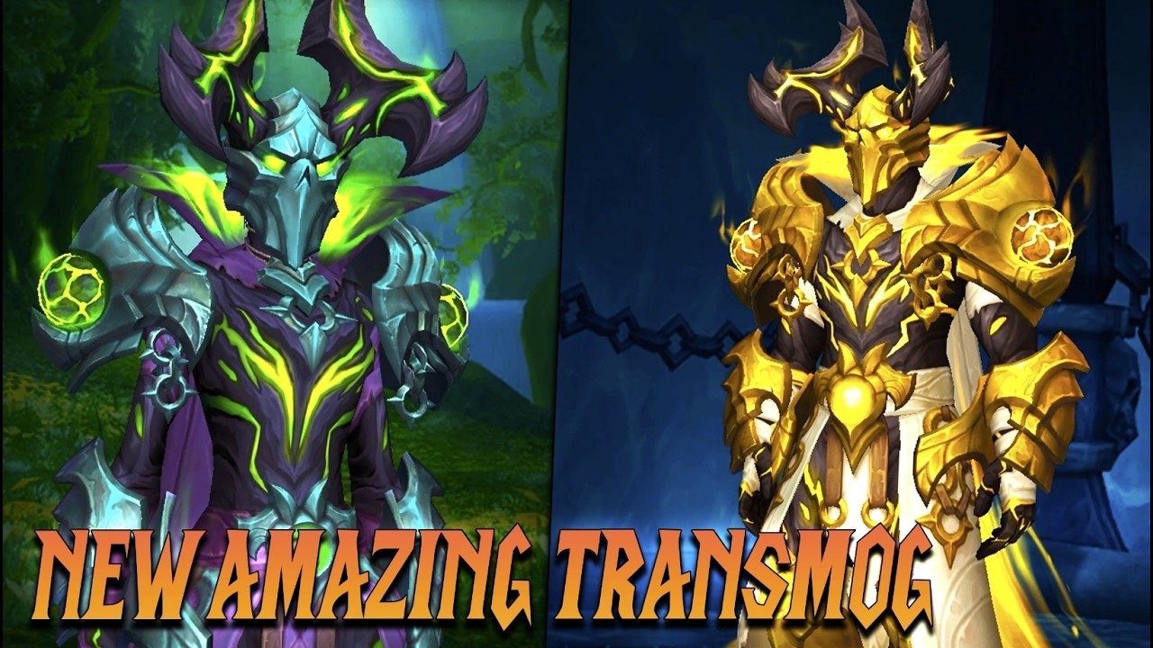 NEW AMAZING TRANSMOG SETS - Sargerai Commander - Legion Remix - WoW The War Within