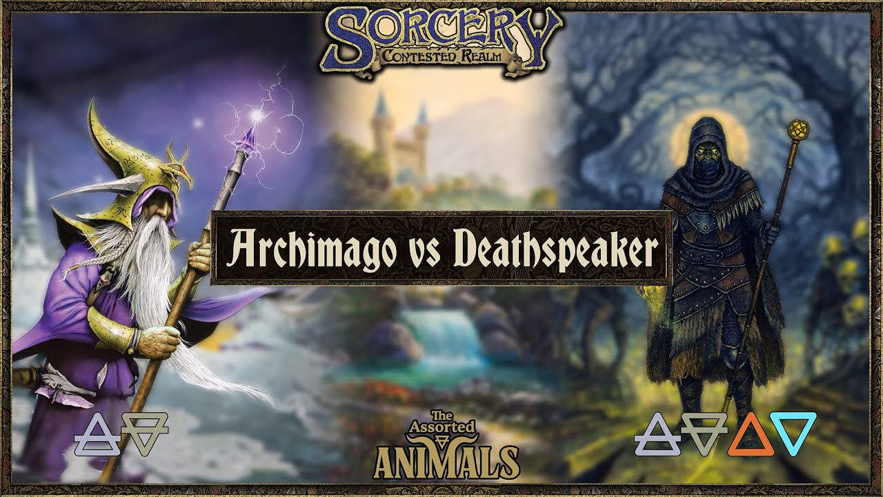 ARCHIMAGO (💨/🪨) vs DEATHSPEAKER (💨/🪨/🔥/💧), Sorcery: Contested Realm Gameplay