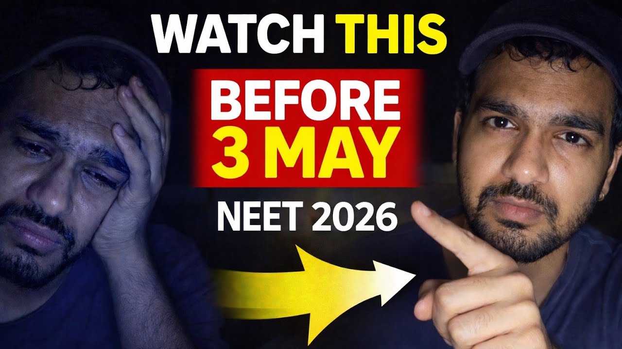 “Watch This Before NEET 2026 | The Last Motivation You Will Ever Need ...