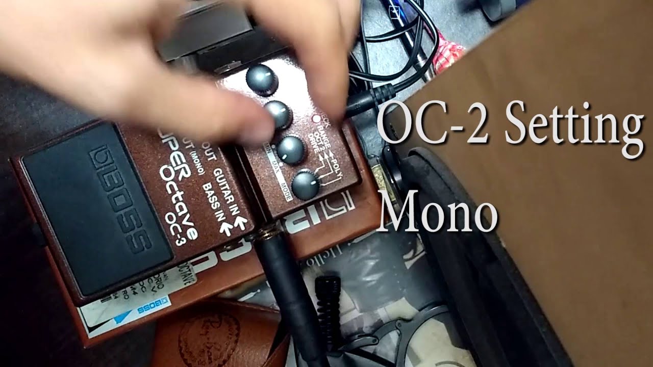 Boss Super Octave OC-3 Demo (sounds) - YouTube