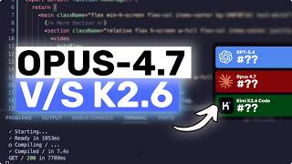 Opus 4.7 V/S GPT-5.4 V/S Kimi K2.6 Code: The ONLY SENSIBLE COMPARISON YOU NEED!