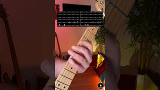 {TAB} Bad - Michael Jackson 🕴️😈 (Main Riff Bass Tab on Guitar) #michaeljackson #mj #guitartab