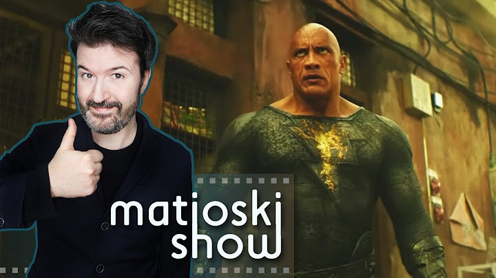 Black Adam: Il Primo Trailer! Top O Flop? - Matioski Show