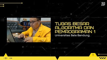 Tugas Kelompok Mata Kuliah Algoritma dan Pemrograman 1