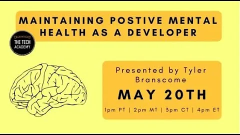 Tech Talk with Tyler Branscome: Maintaining Positi...