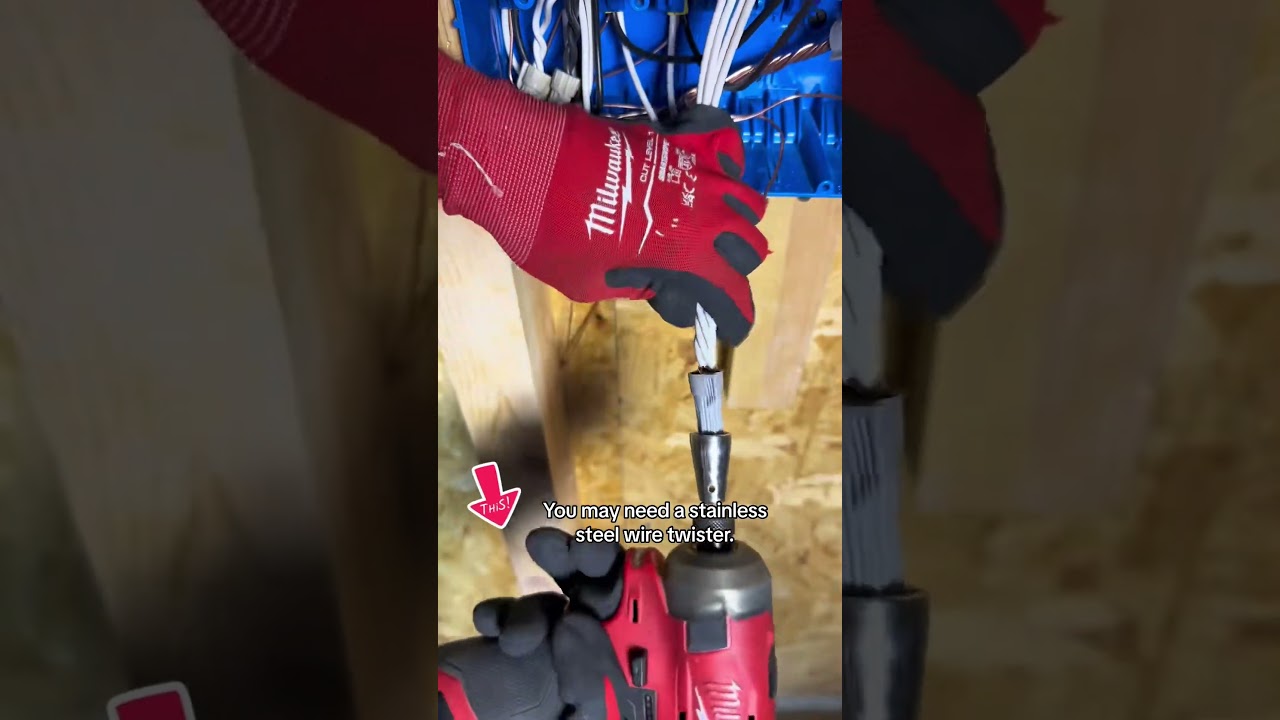Essential stainless steel wire twister for your toolkit! 
