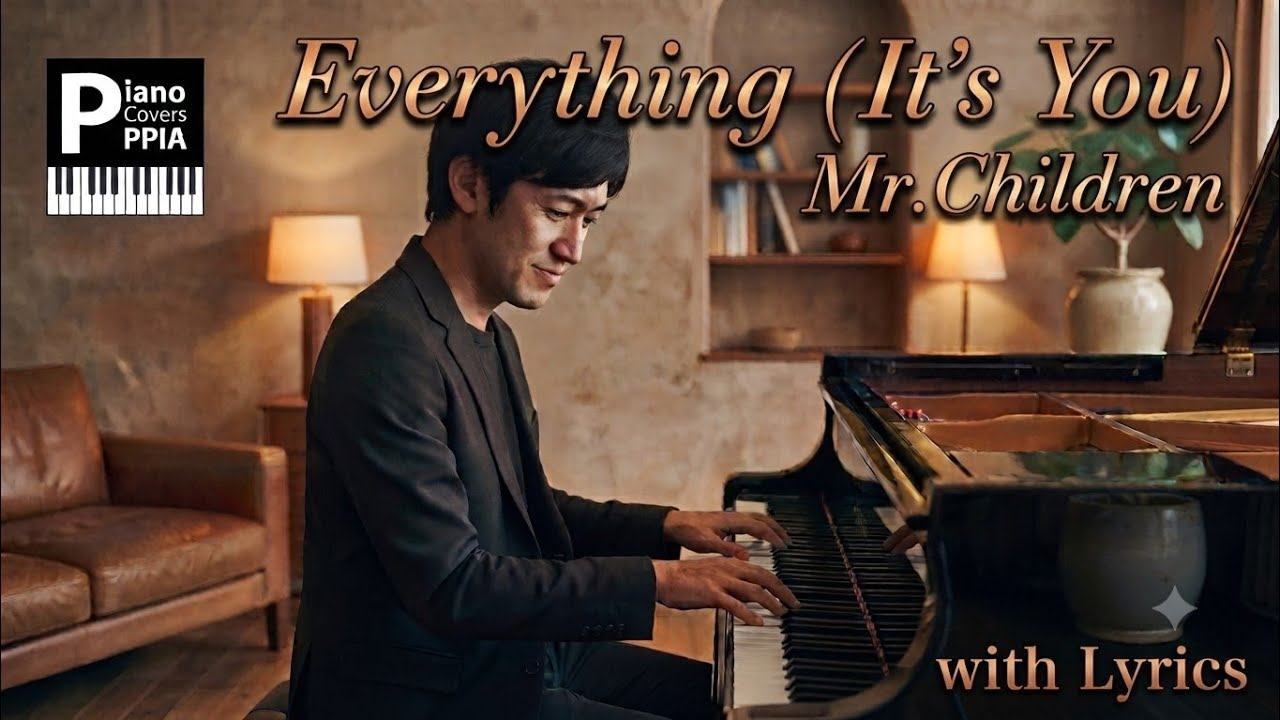歌詞付き】Everything (It's you) / Mr.Children（ピアノソロ）完全耳