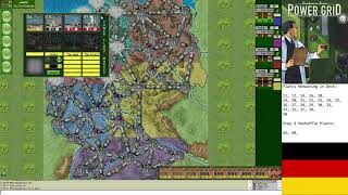 Power Grid - Germany 4-Player Game (Brown-Yellow-Blue-Purple), Selasphorus/num3n/funkdoc/teokop