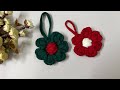 Handmade Flower Charms | T-Shirt Yarn Crochet Easy Tutorial Hindi