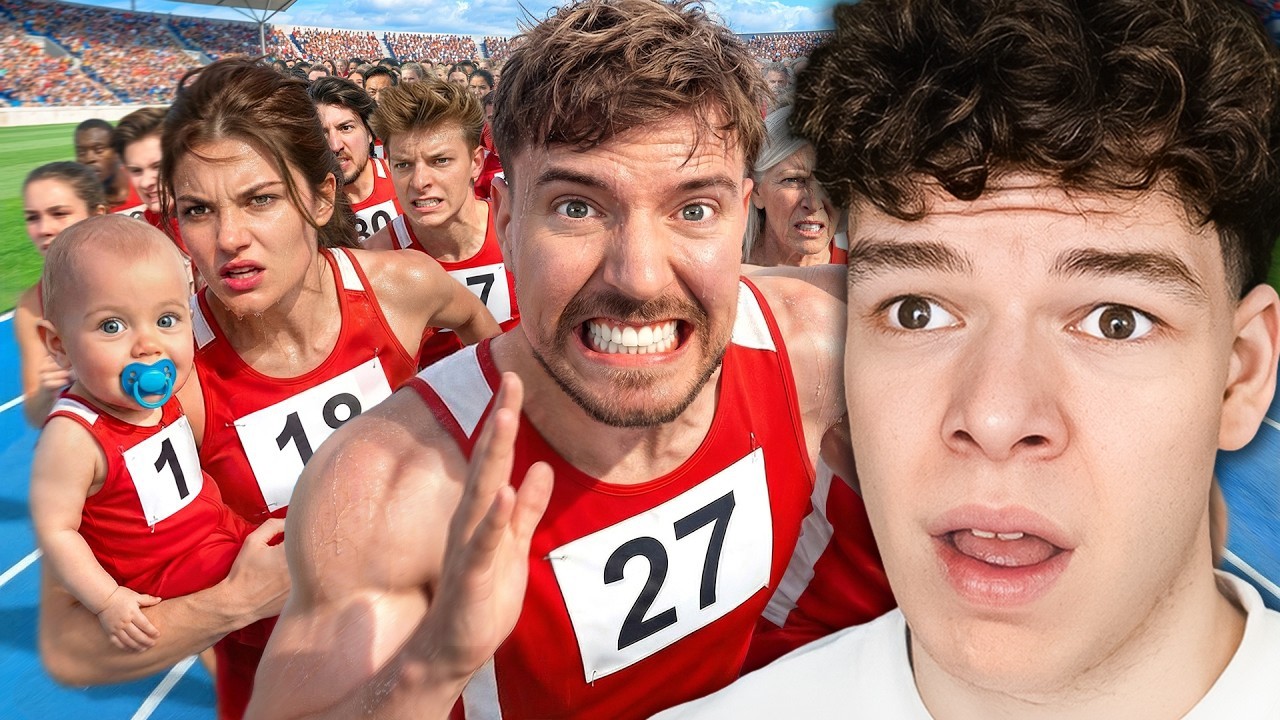 Die Altersstufen 1-100 Spielen um $250.000... (MrBeast Reaction)