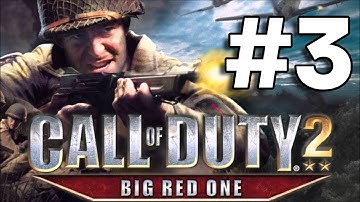 Call of Duty 2: Big Red One Walkthrough Part 3 - Counterattack / Liberators