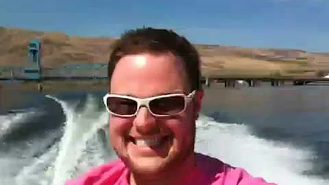 We're on a boat!