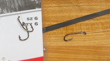 Fishing Tip-How to Sharpen your Fishing Hooks to Catch More Fish