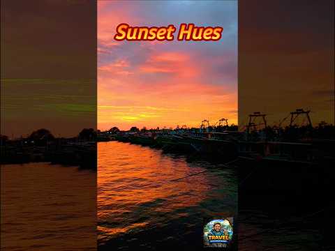 Tamil Nadu-la Ippadi Oru Sunset-a? | Kottaipattinam Harbour 😍 #shorts