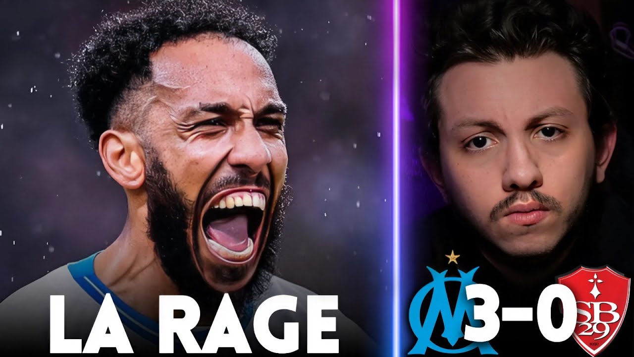 🚨 L'OM PASSE 1ER DE LIGUE 1 : le Réveil de Gomes (OM 3-0 Brest)