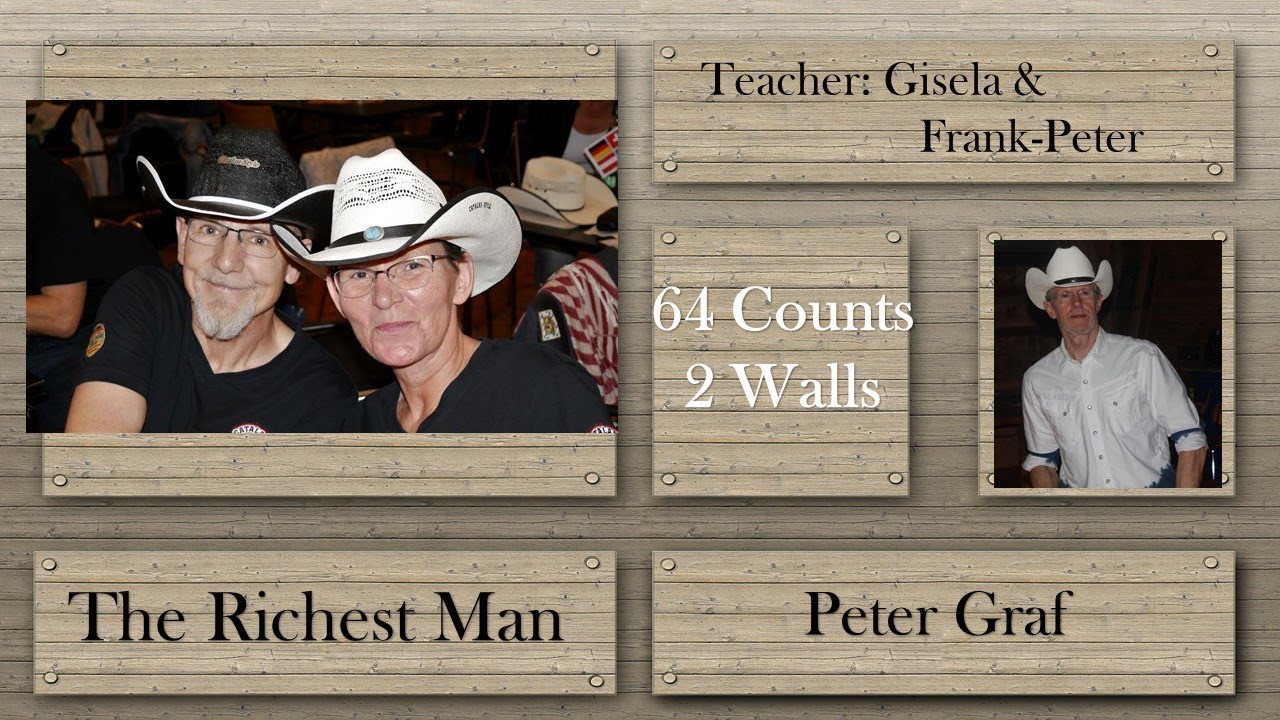 Line Dance The Richest Man, Choreograf: Peter Graf
